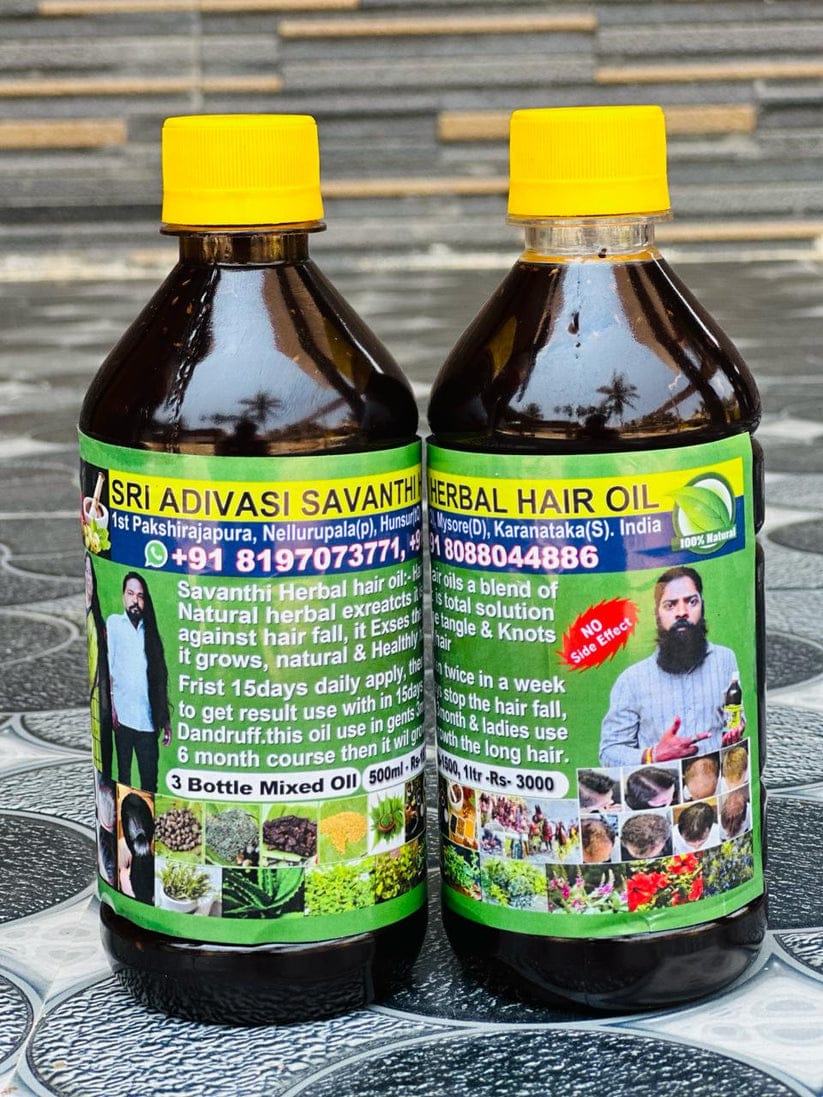 Vinay&Savanthi Adivasi Herbal Hair Oil